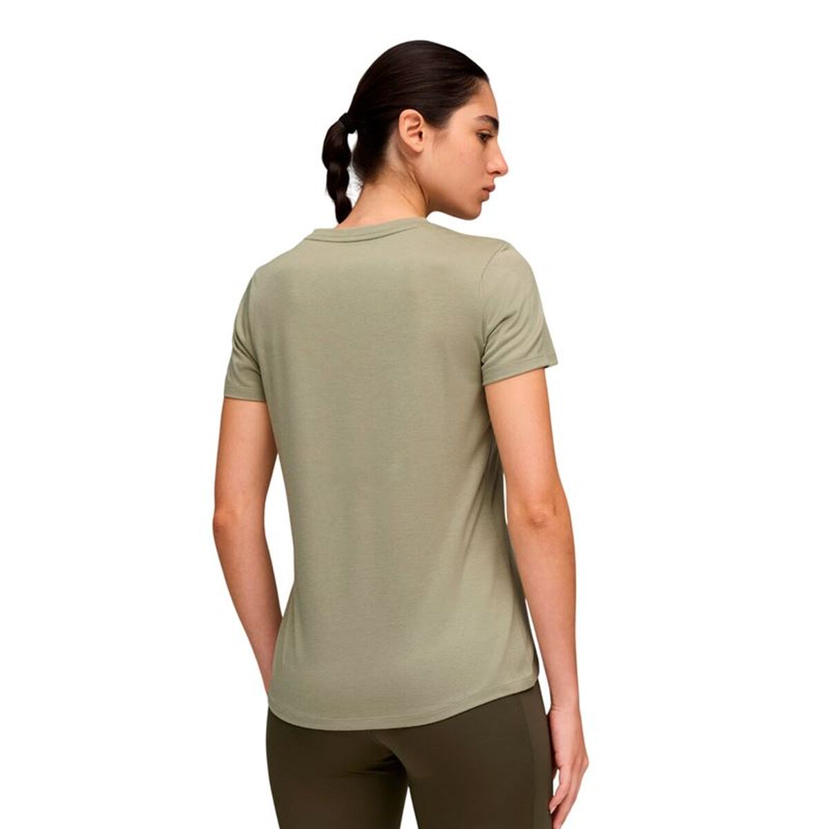 Γυναικεία Μπλούζα με Κοντό Μανίκι Puma Essentialsential Vnec Fitness