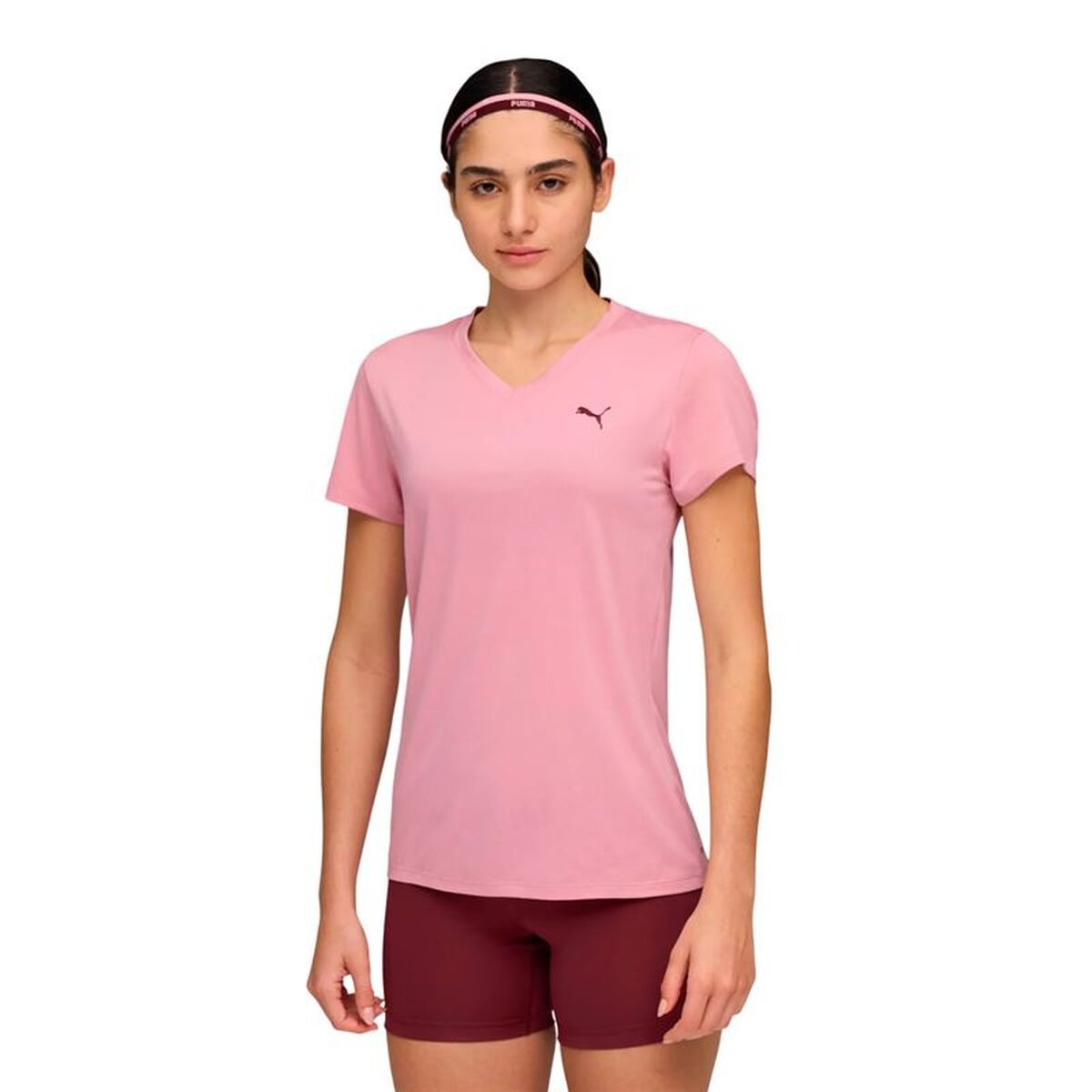 Γυναικεία Μπλούζα με Κοντό Μανίκι Puma Essentialsential Fitness