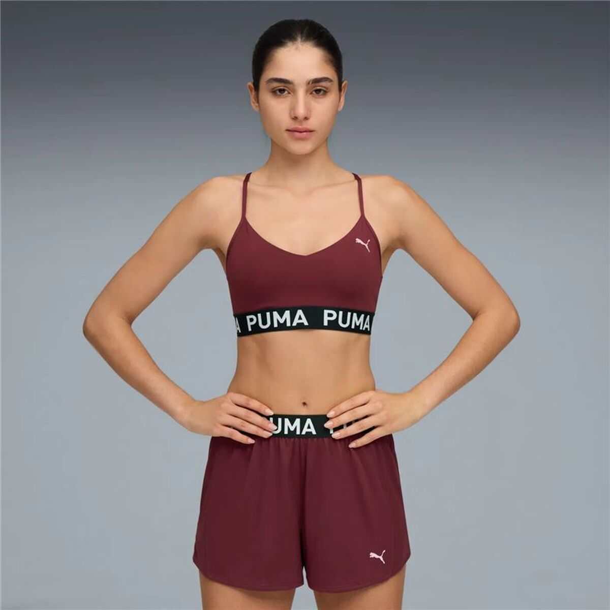 Αθλητικό σουτιέν Puma Move Strong Σκούρο Κόκκινο
