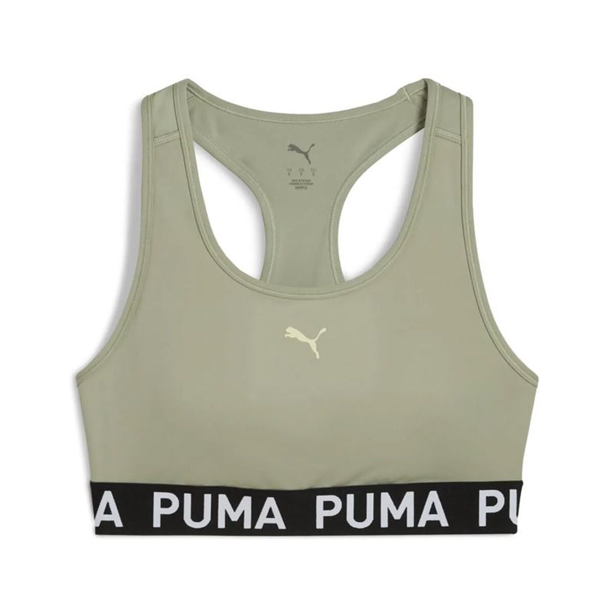Αθλητικό σουτιέν Puma 4Keeps Elastic Ελαιόλαδο