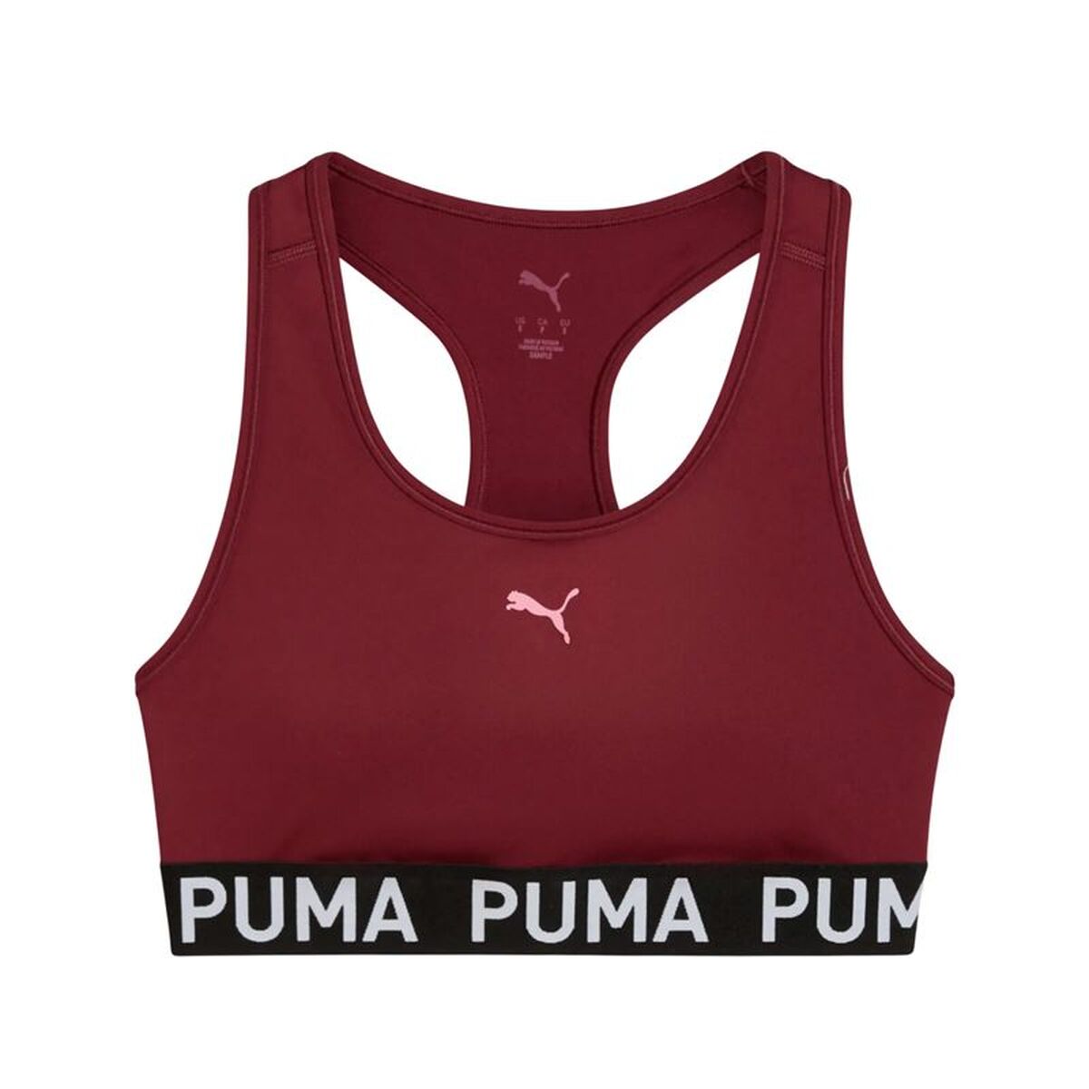 Αθλητικό σουτιέν Puma 4Keeps Elastic Σκούρο Κόκκινο