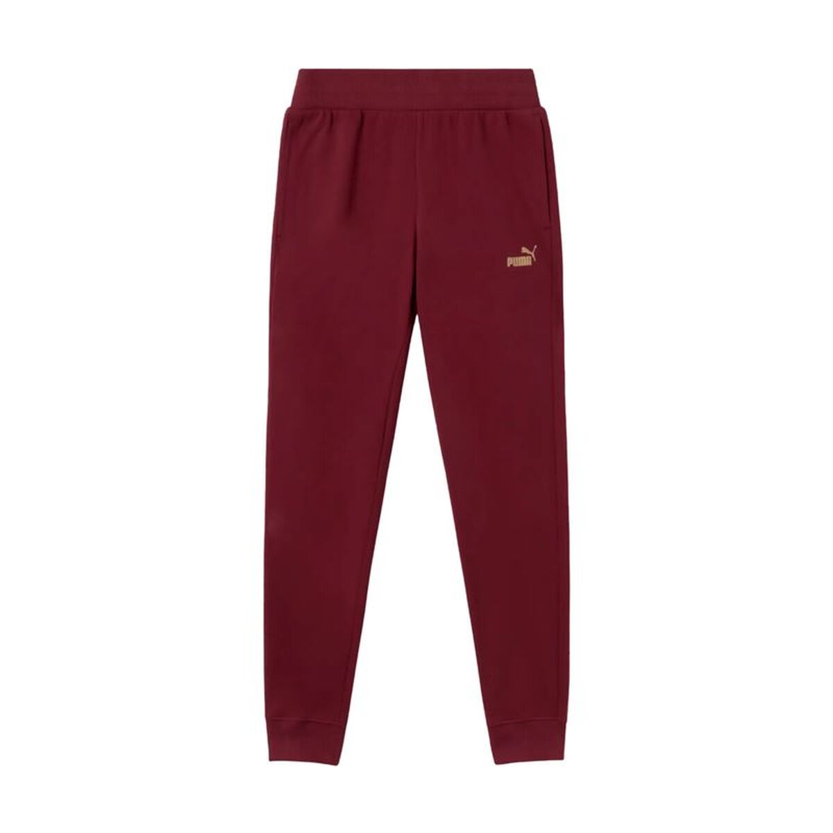 Μακρύ Αθλητικό Παντελόνι Puma Ess+ Textured Foil Σκούρο Κόκκινο Γυναίκα