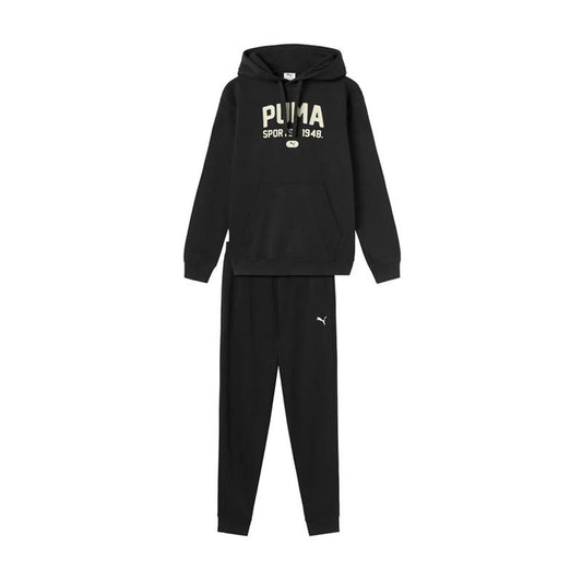 Σορτς για Ενήλικες Puma Graphic Hooded Suit Μαύρο Άντρες