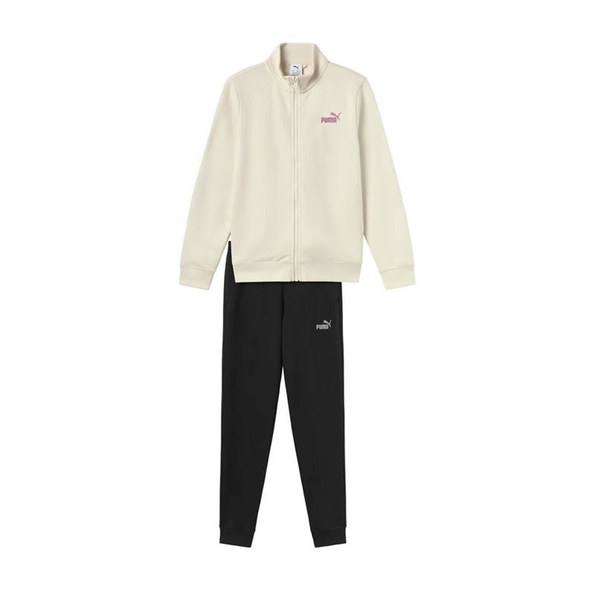 Παιδική Αθλητική Φόρμα Puma Ess Full Zip Sweat S Λευκό
