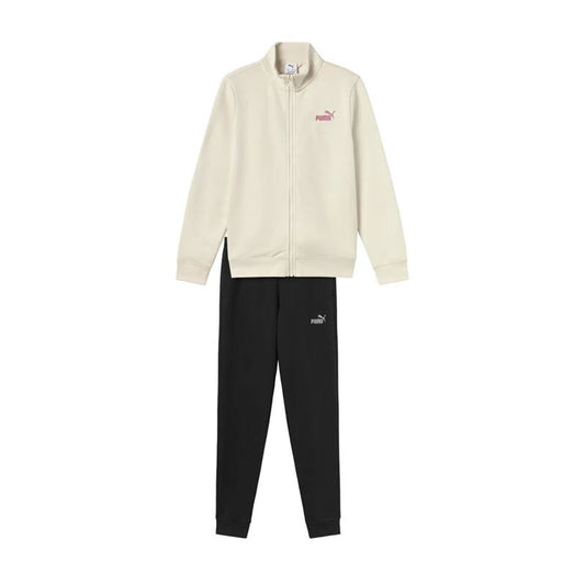 Παιδική Αθλητική Φόρμα Puma Ess Full Zip Sweat S Λευκό