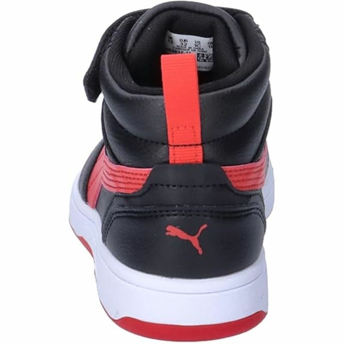 Παιδικά Aθλητικά Παπούτσια Puma Rebound V6 Mid Μαύρο Κόκκινο