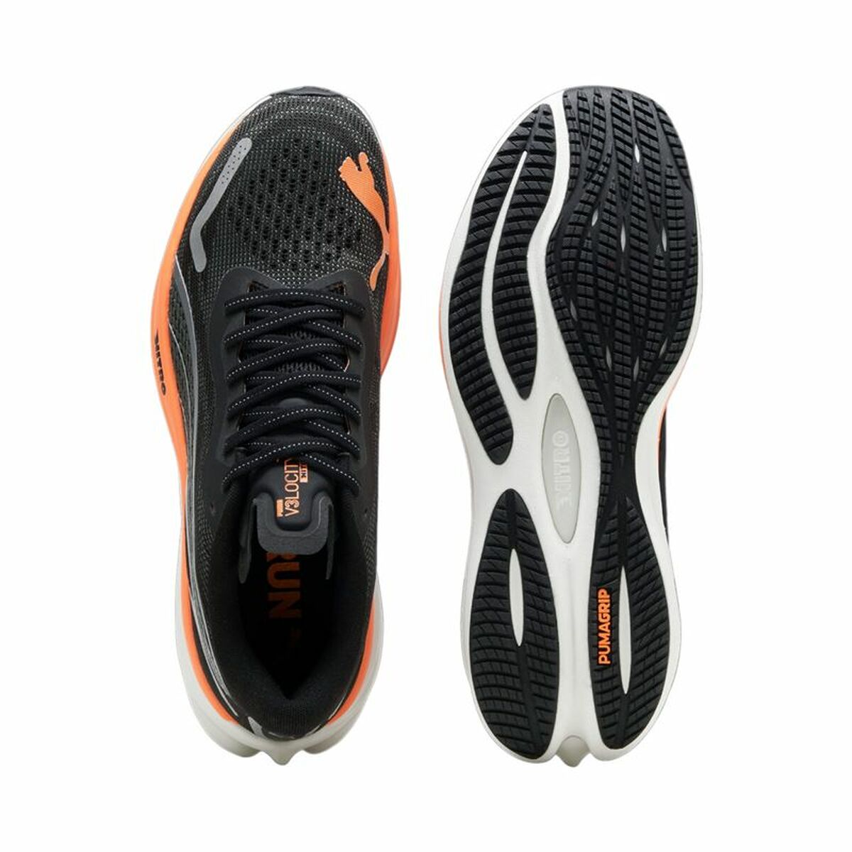 Παπουτσια για Trexιμο για Ενηλικες Puma Velocity Nitro 3 Μαυρο
