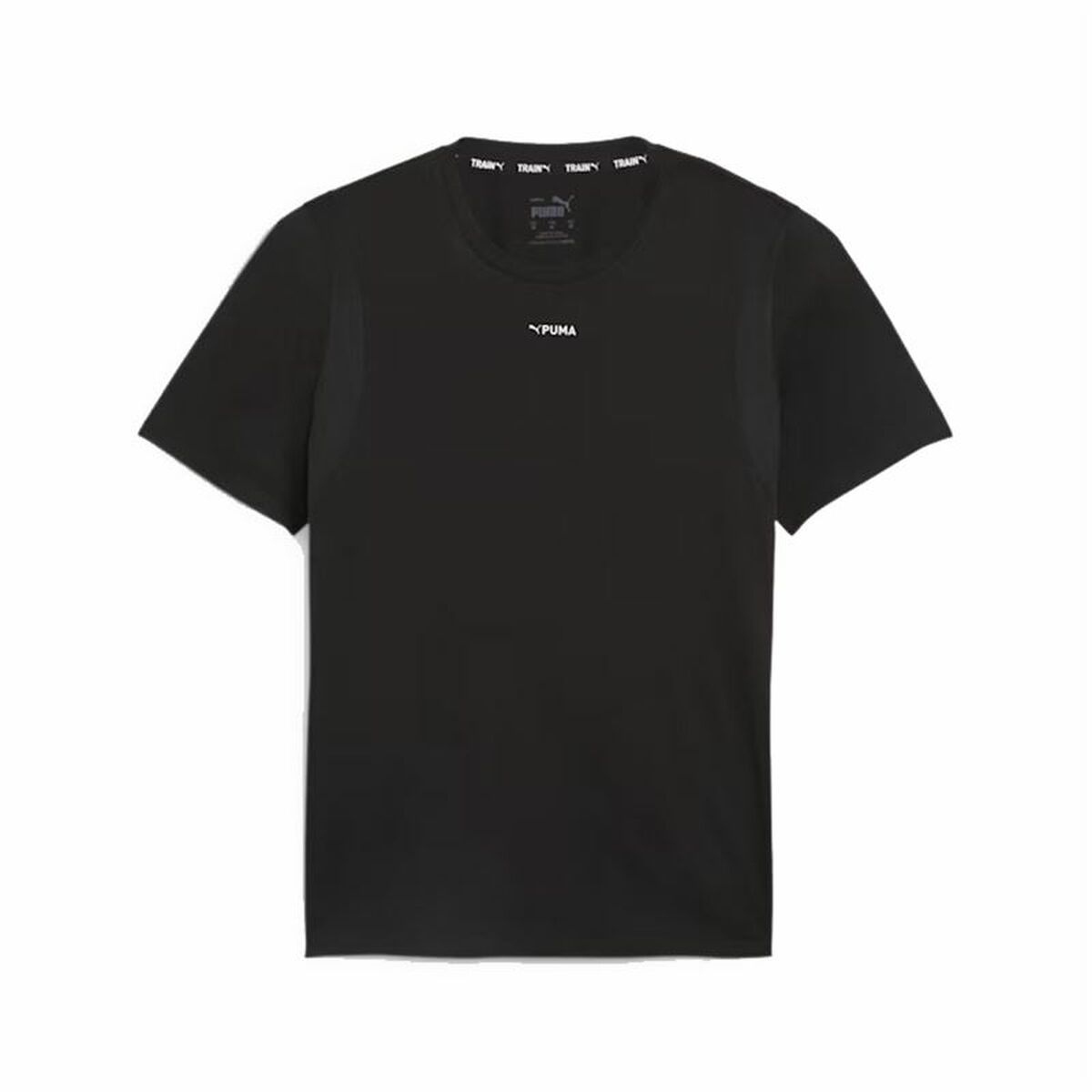 Ανδρική Μπλούζα με Κοντό Μανίκι Puma FIT Triblend Μαύρο