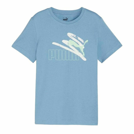 Παιδικό Μπλούζα με Κοντό Μανίκι Puma Essentials+ AB Summer