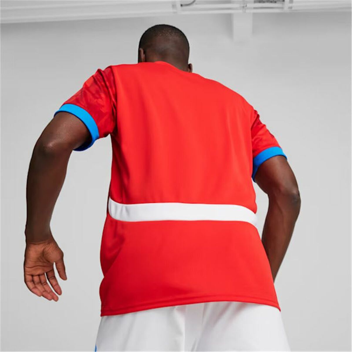 Ανδρική Μπλούζα με Κοντό Μανίκι Puma Repúplica Checa 2024