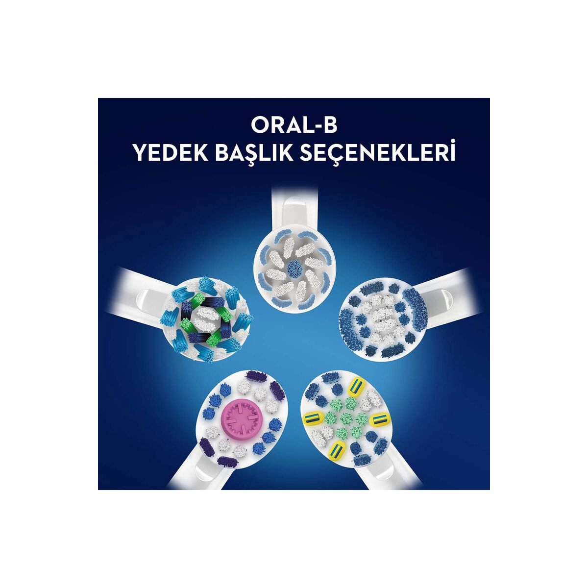 Ανταλλακτικό κεφαλής Oral-B 80338435 Λευκό 4 Μονάδες