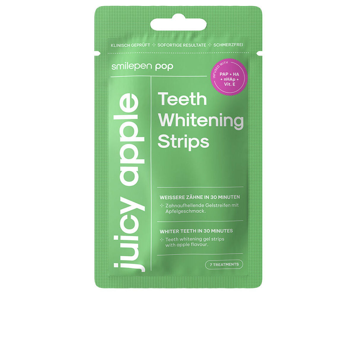 Ταινίες Λεύκανσης Δοντιών POP. POP. CUIDADO DENTAL Μήλο