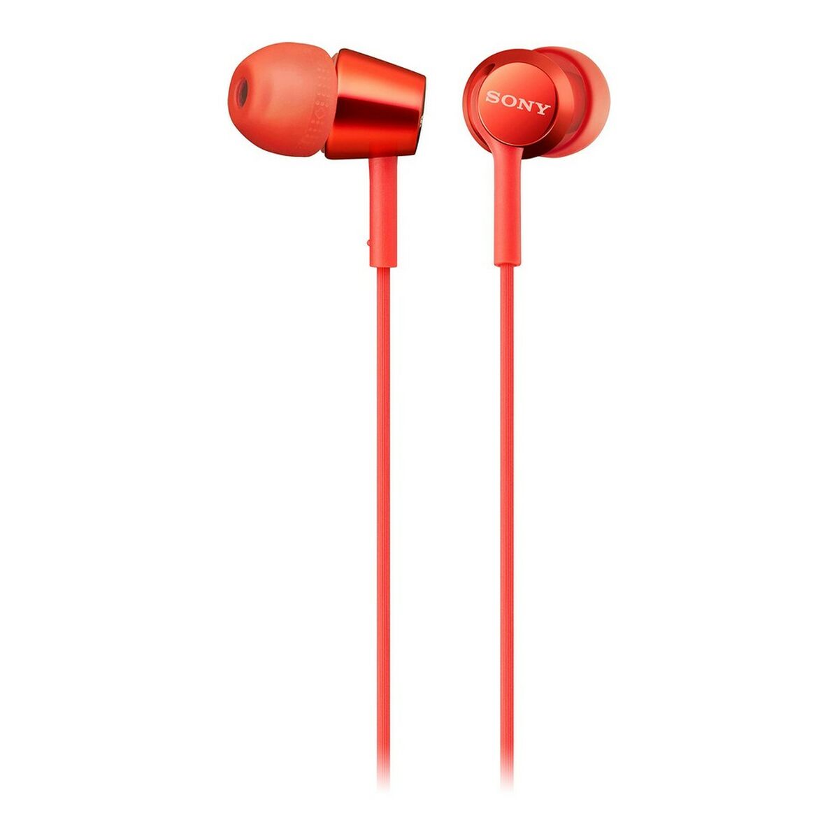 Ακουστικά με Μικρόφωνο Sony MDR-EX155AP Κόκκινο
