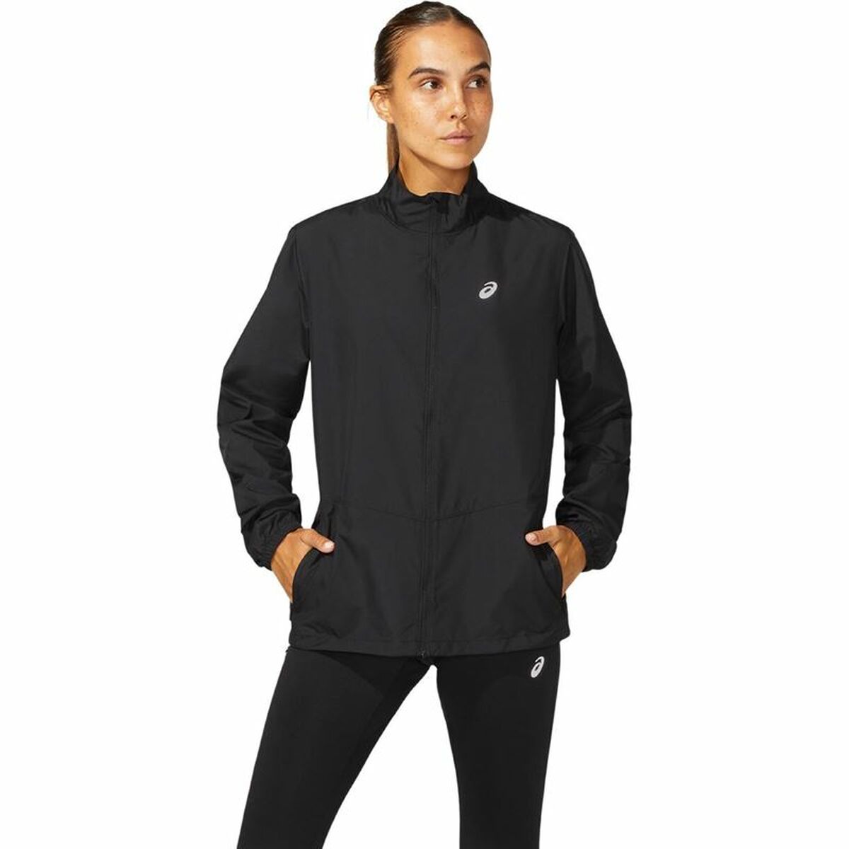 Αθλητικό Mπουφάν Asics Core Μαύρο