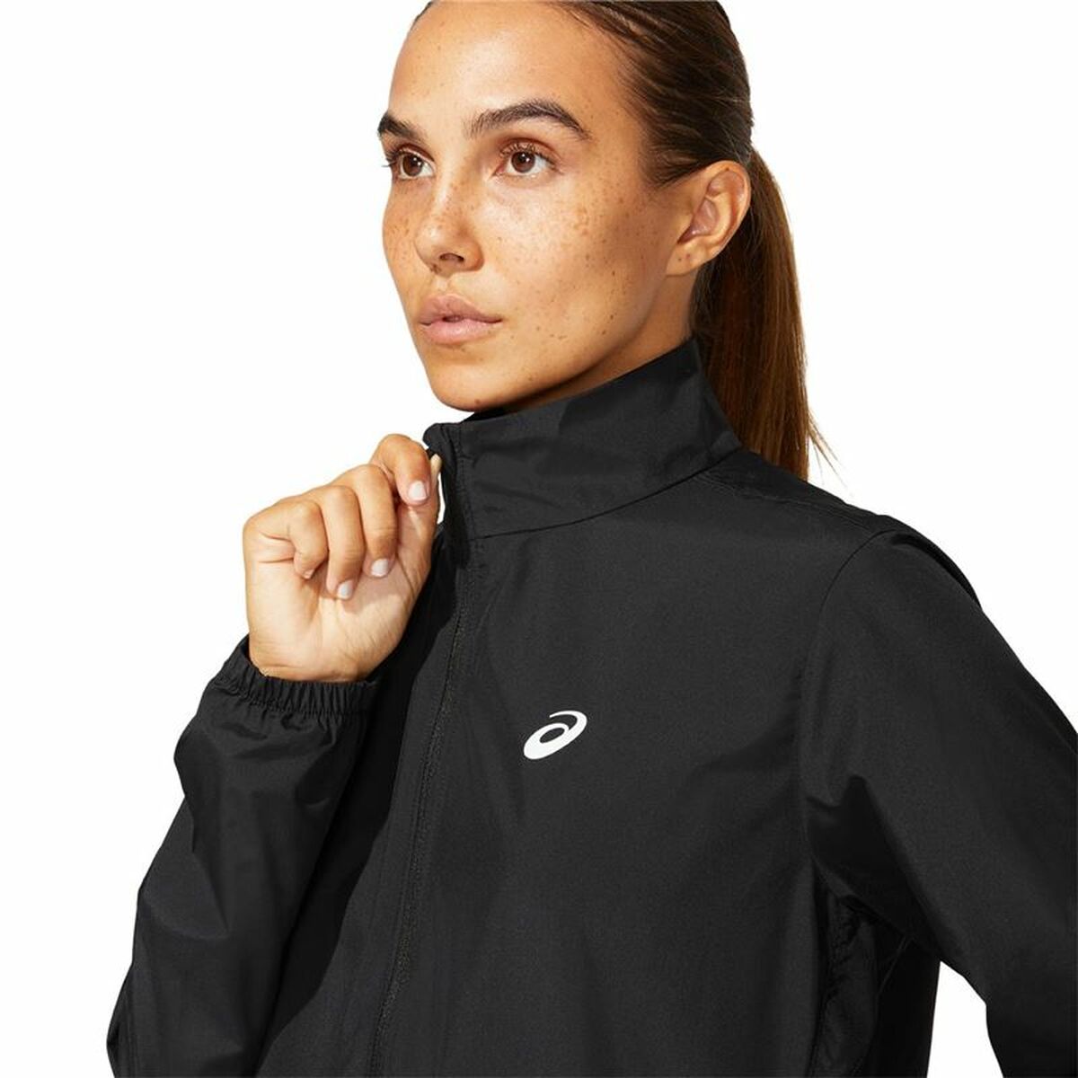 Αθλητικό Mπουφάν Asics Core Μαύρο