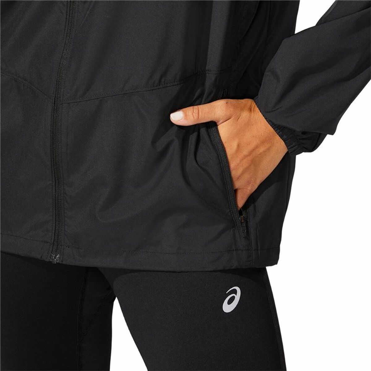 Αθλητικό Mπουφάν Asics Core Μαύρο