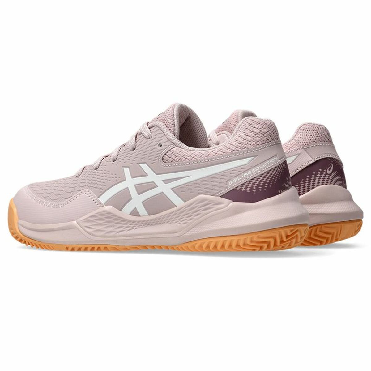 Παιδικά Παπούτσια Τένις Asics Gel-Resolution 9 Gs Clay Ροζ