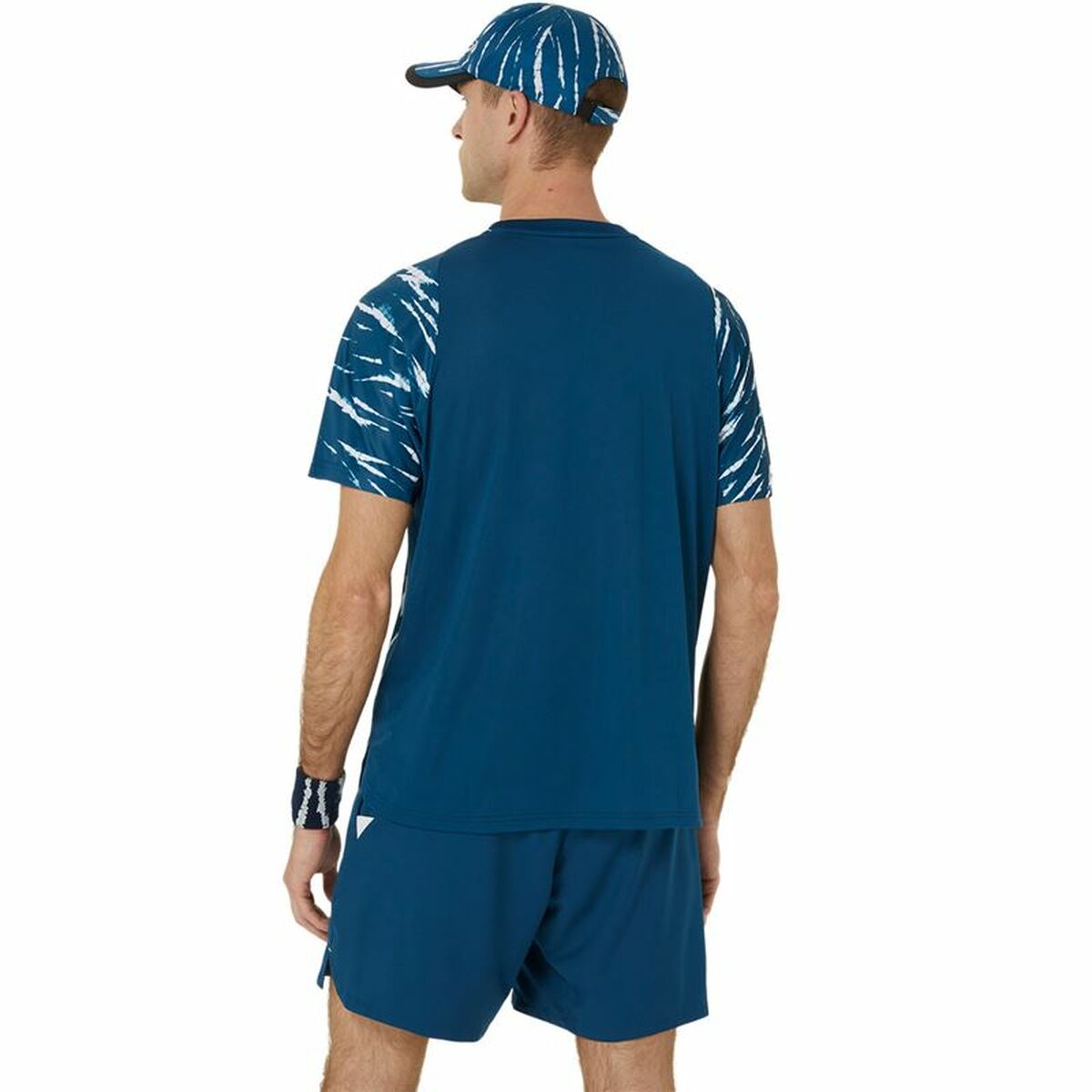 Κοντομάνικο Αθλητικό Μπλουζάκι Asics Game Ss Top Μπλε Τένις