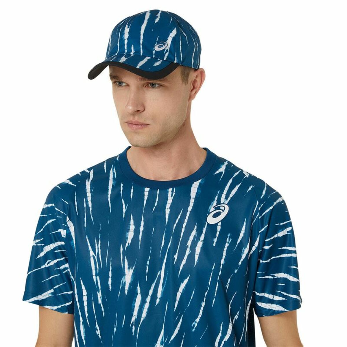 Κοντομάνικο Αθλητικό Μπλουζάκι Asics Game Ss Top Μπλε Τένις