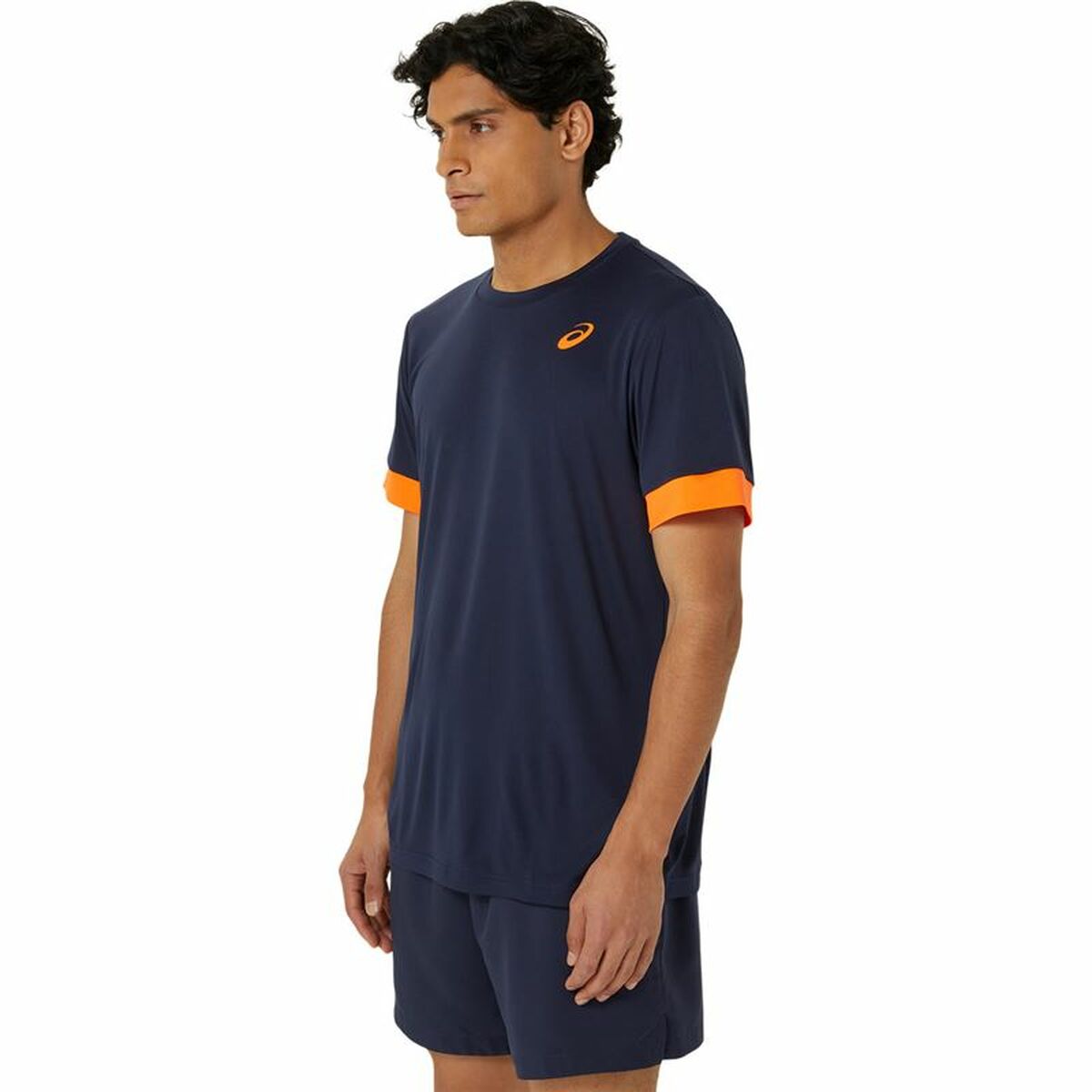 Κοντομάνικο Αθλητικό Μπλουζάκι Asics Court Ss Top Μπλε Ναυτικό Μπλε Τένις