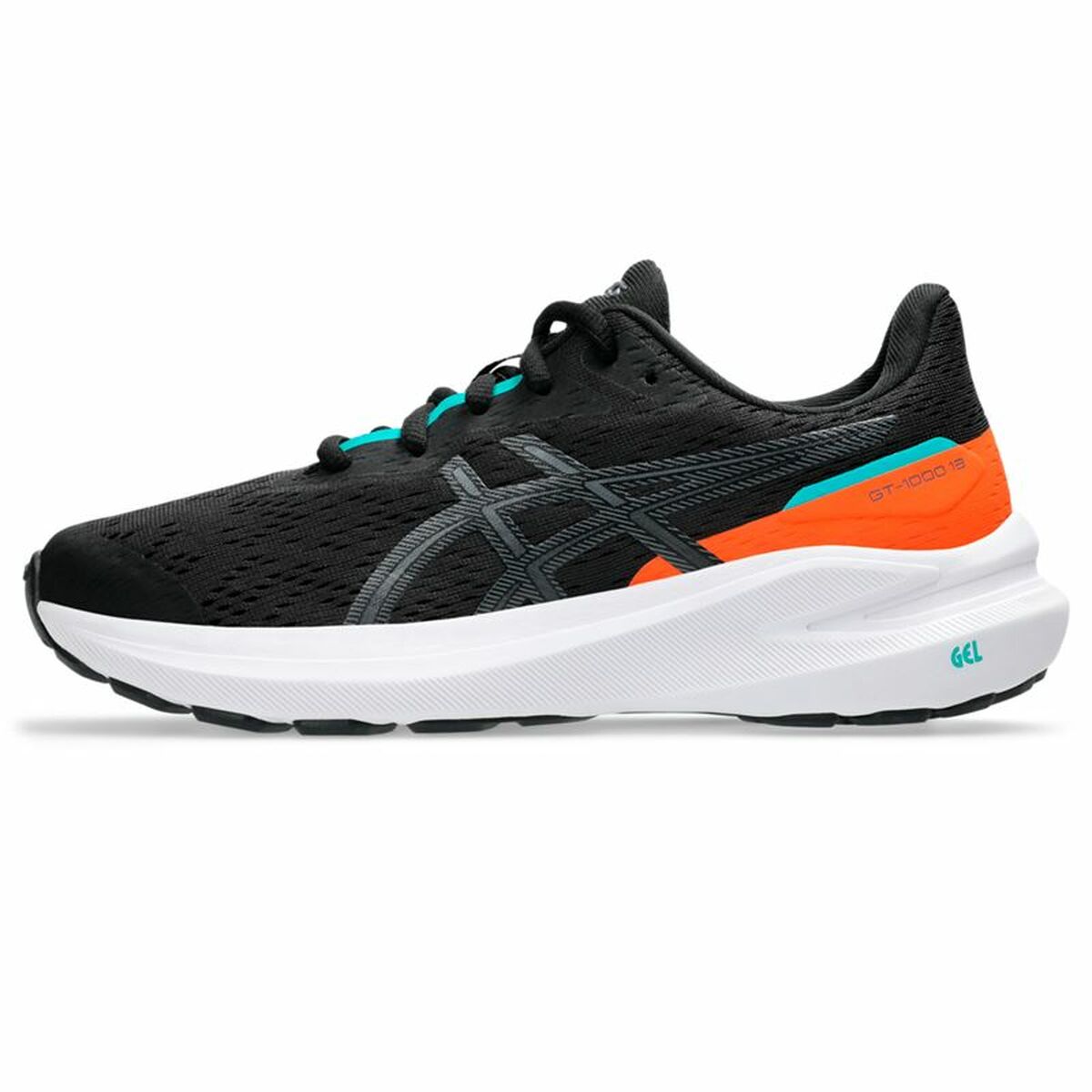 Παιδικά Aθλητικά Παπούτσια Asics Gt-1000 13 Gs Μαύρο