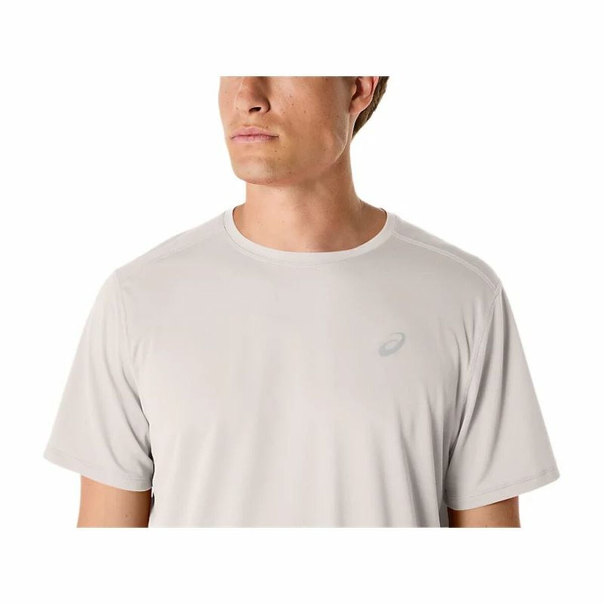 Ανδρική Μπλούζα με Κοντό Μανίκι Asics Core Ss Top Μπεζ