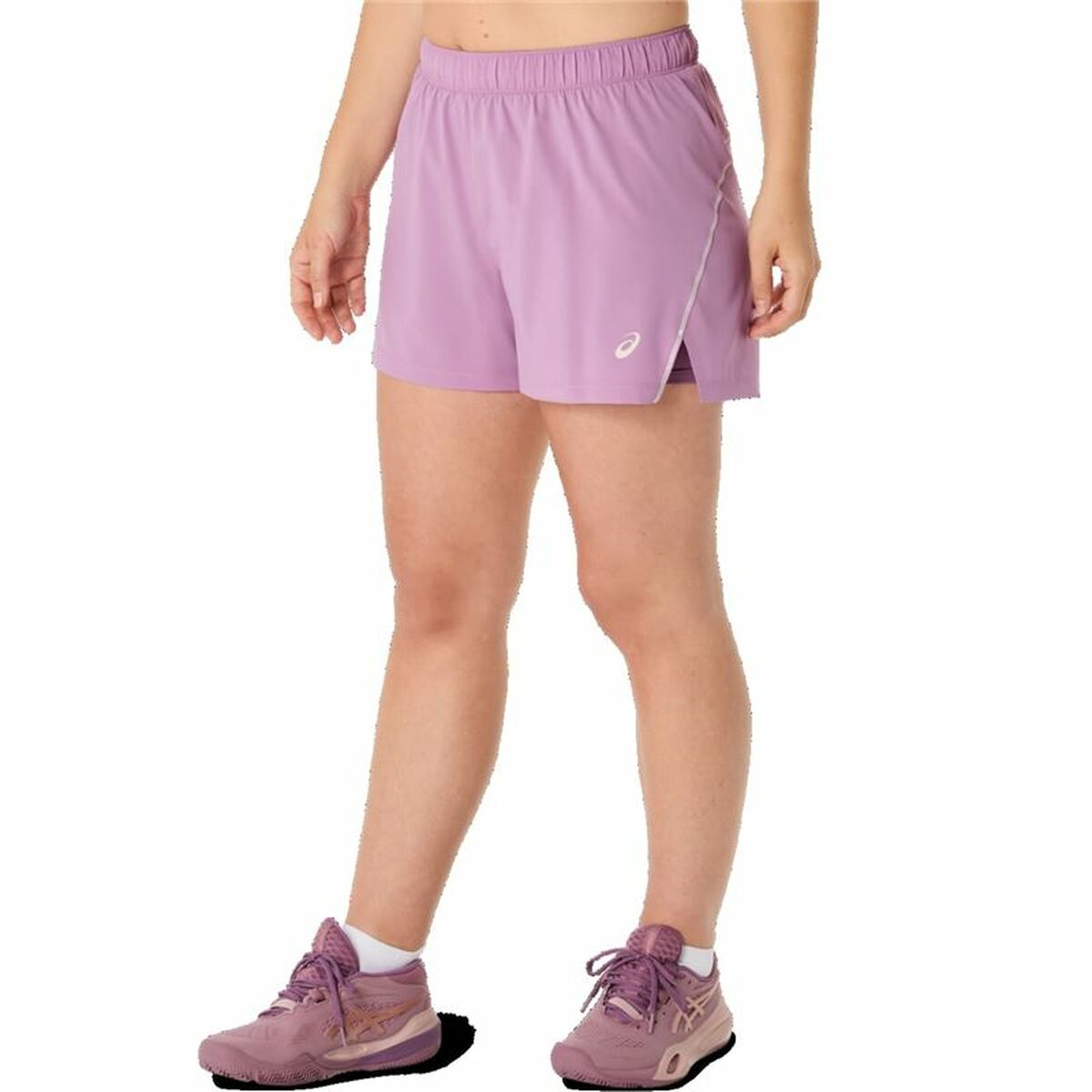 Αθλητικό Σορτς Asics Padel Court 2-N-1 Short Λιλά