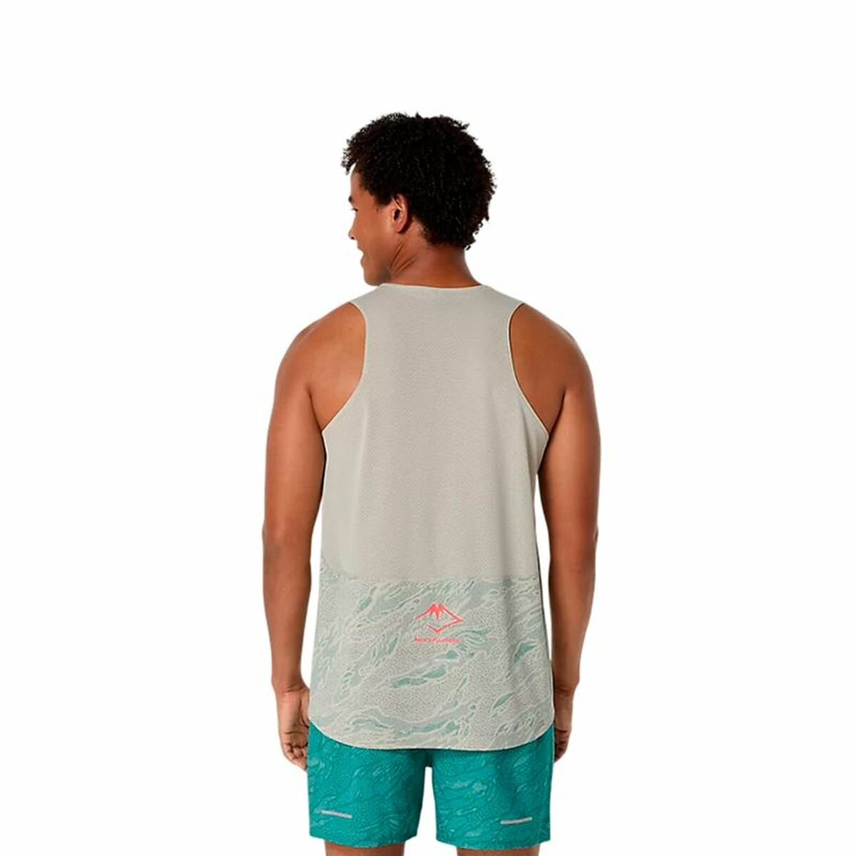 Αντρικó Top Tank Asics Fujitrail Singlet Γκρι Ανοιχτό Γκρι