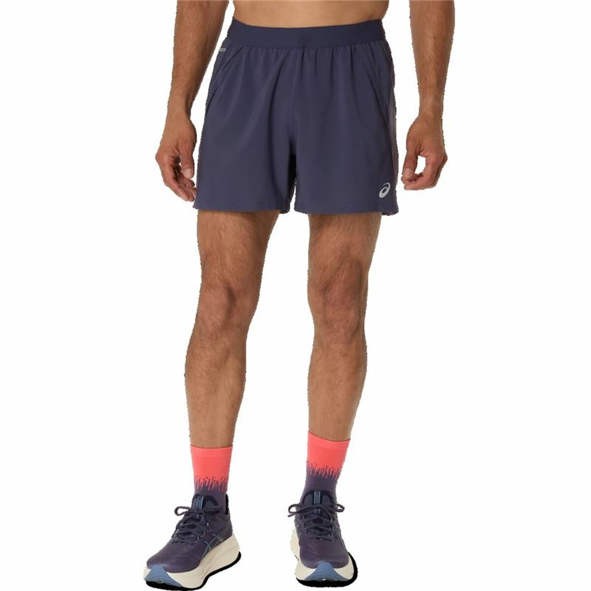 Αθλητικό Σορτς Asics Road 5In Short Μπλε