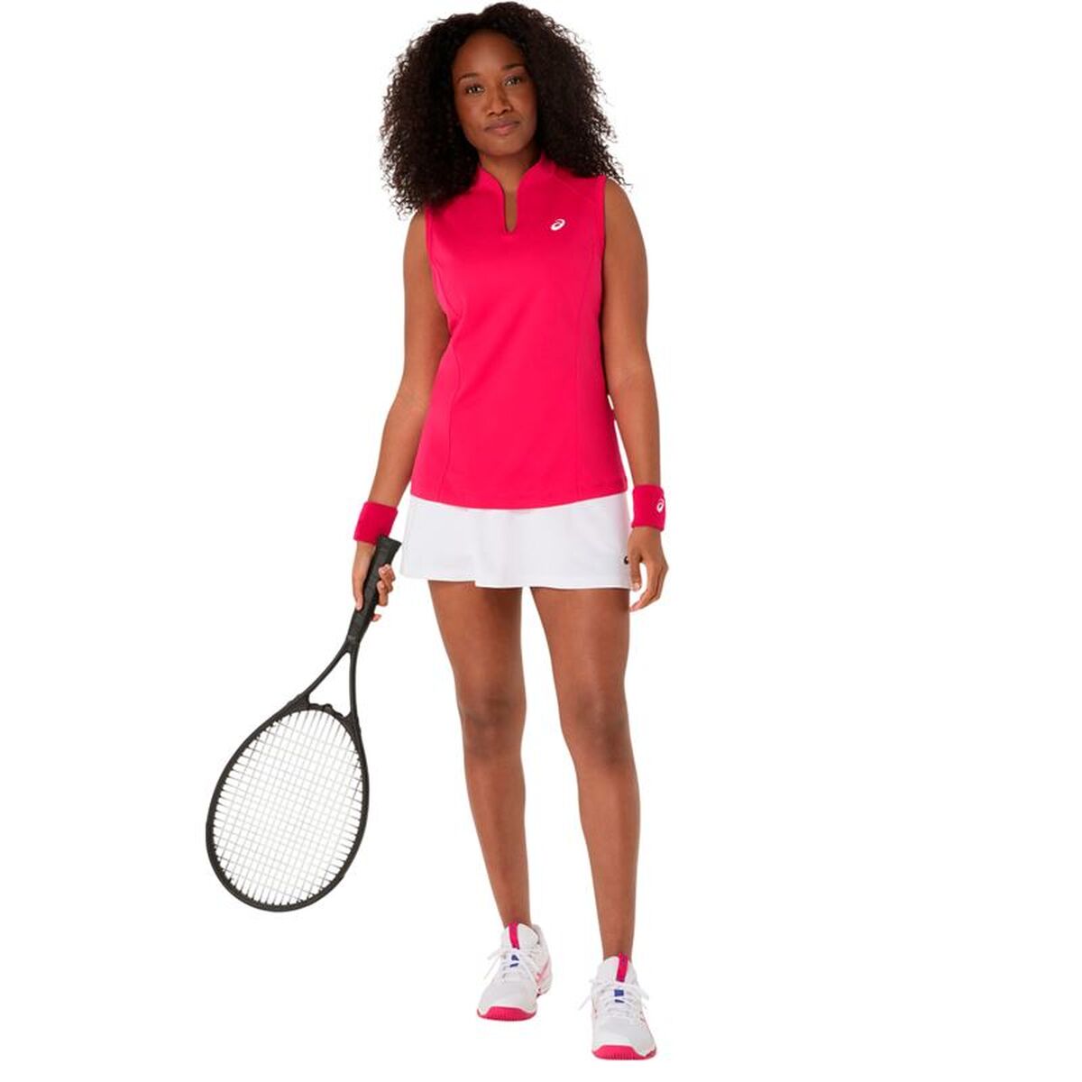 Γυναικεία Tank Top Asics Court Ροζ