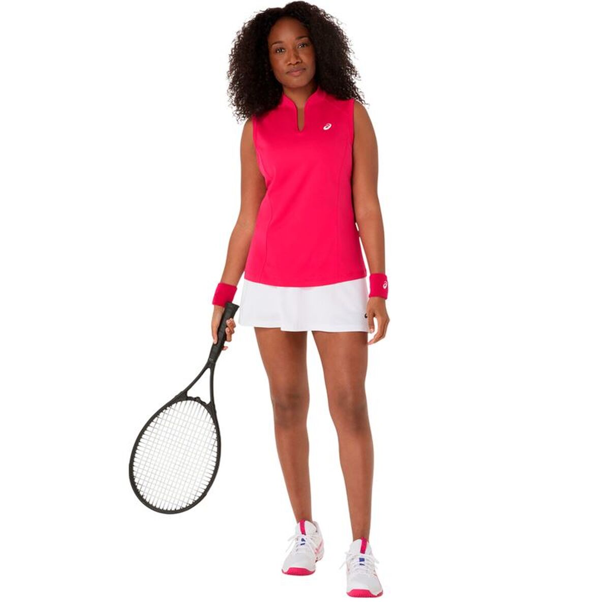 Γυναικεία Tank Top Asics Court Ροζ