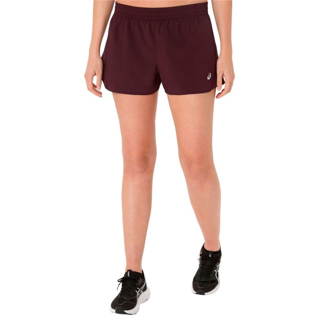 Γυναικεία Αθλητικά Σορτς Asics Core Split Καφέ