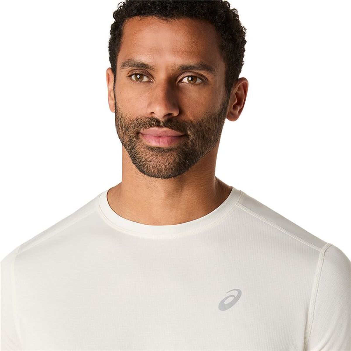 Ανδρική Μπλούζα με Κοντό Μανίκι Asics Core Μπεζ