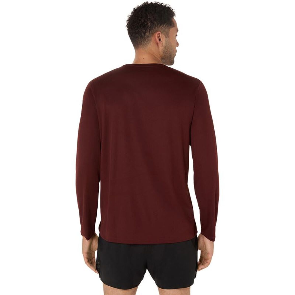Ανδρική Μπλούζα με Κοντό Μανίκι Asics Core Σκούρο Κόκκινο