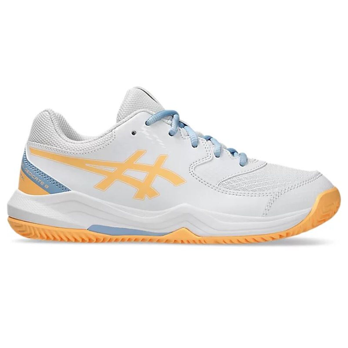 Παιδικά Παπούτσια Paddle Asics Gel-Dedicate 8 Padel Gs Λευκό