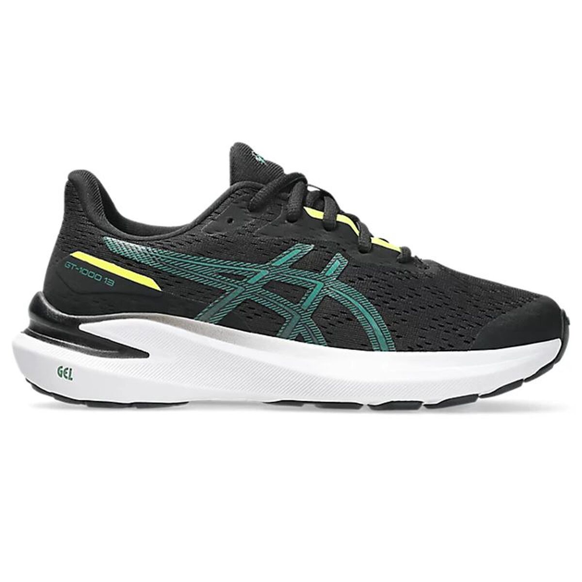 Παιδικά Aθλητικά Παπούτσια Asics Gt-1000 13 Gs Μαύρο