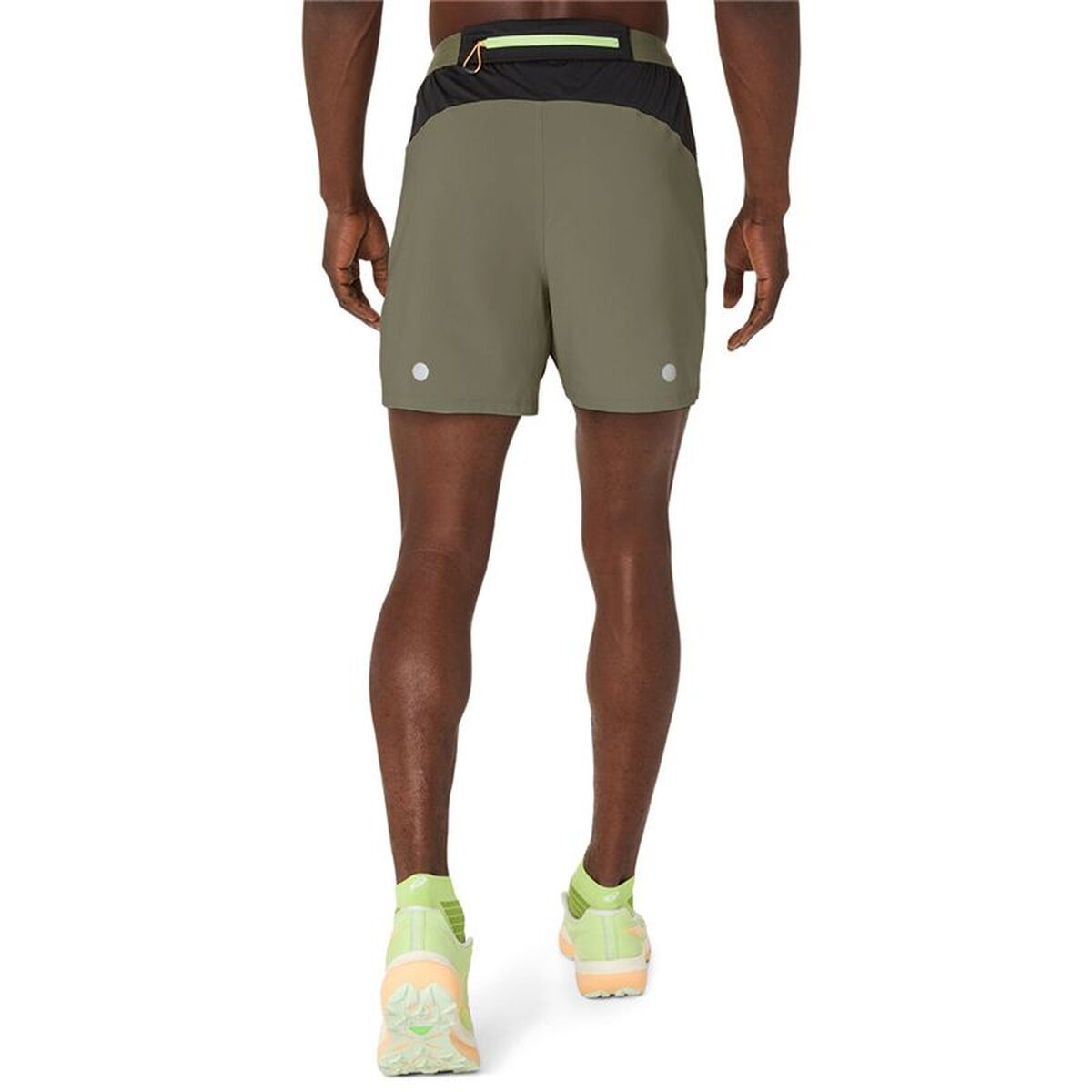 Ανδρικά Αθλητικά Σορτς Asics Fujitrail All Over Print Ελαιόλαδο