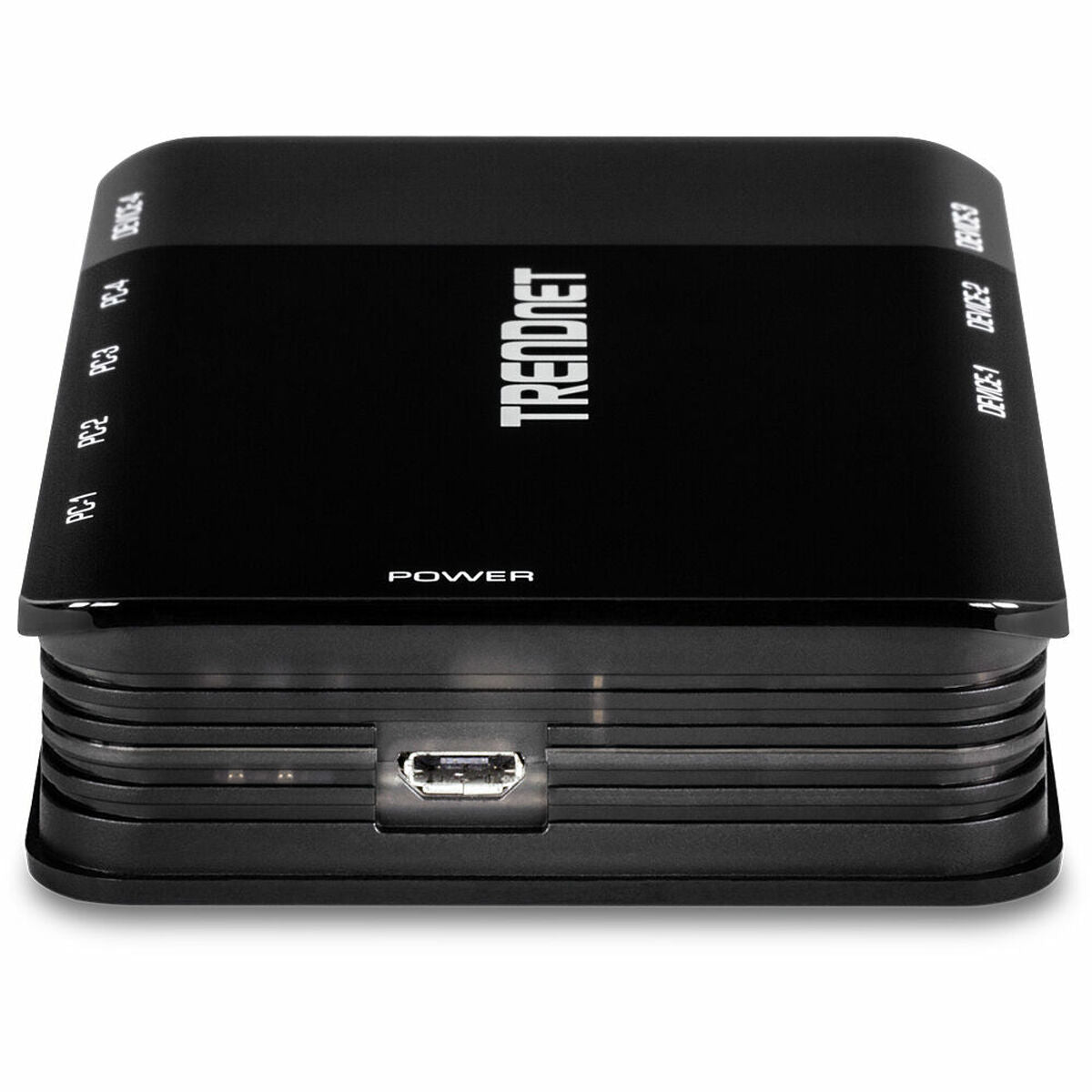 Διακόπτης Trendnet TK-U404 USB Μαύρο