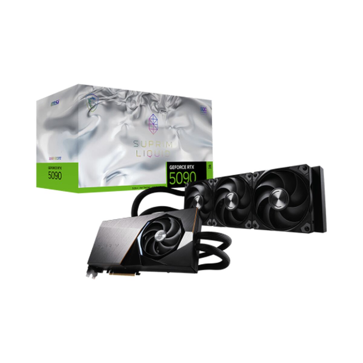 Κάρτα Γραφικών MSI GEFORCE RTX 5090 32G SUPRIM LIQUID SOC