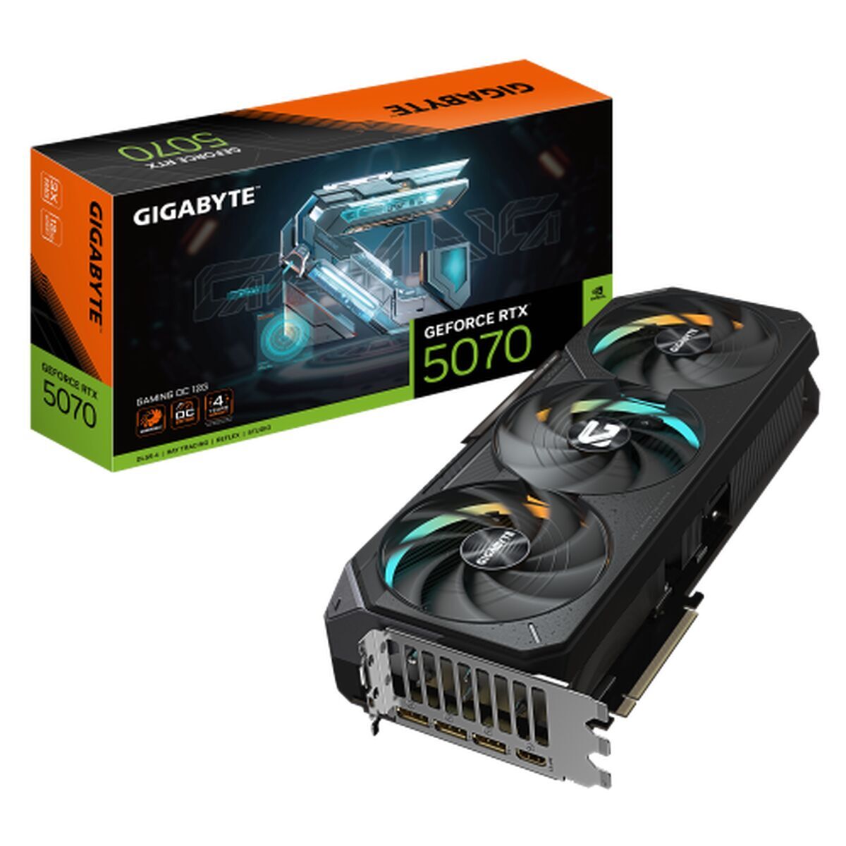 Κάρτα Γραφικών Gigabyte GeForce RTX 5070 Ti GAMING OC 16G nvidia geforce rtx 5070 ti 16 GB GDDR7