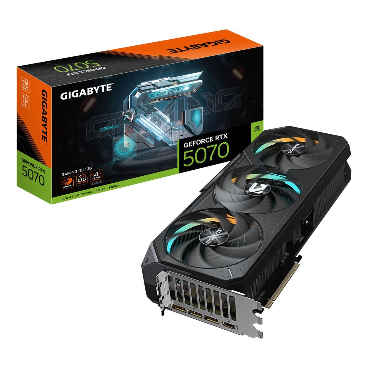 Κάρτα Γραφικών Gigabyte GeForce RTX 5070 Ti GAMING OC 16G nvidia geforce rtx 5070 ti 16 GB GDDR7