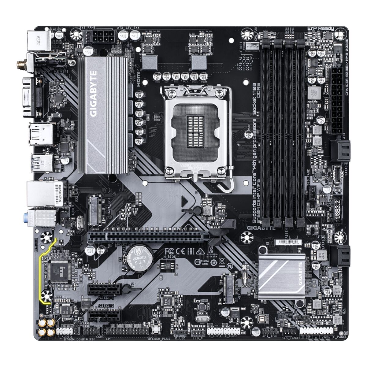 Μητρική Κάρτα Gigabyte B760M D3HP WIFI6 INTEL B760 EXPRESS LGA 1700