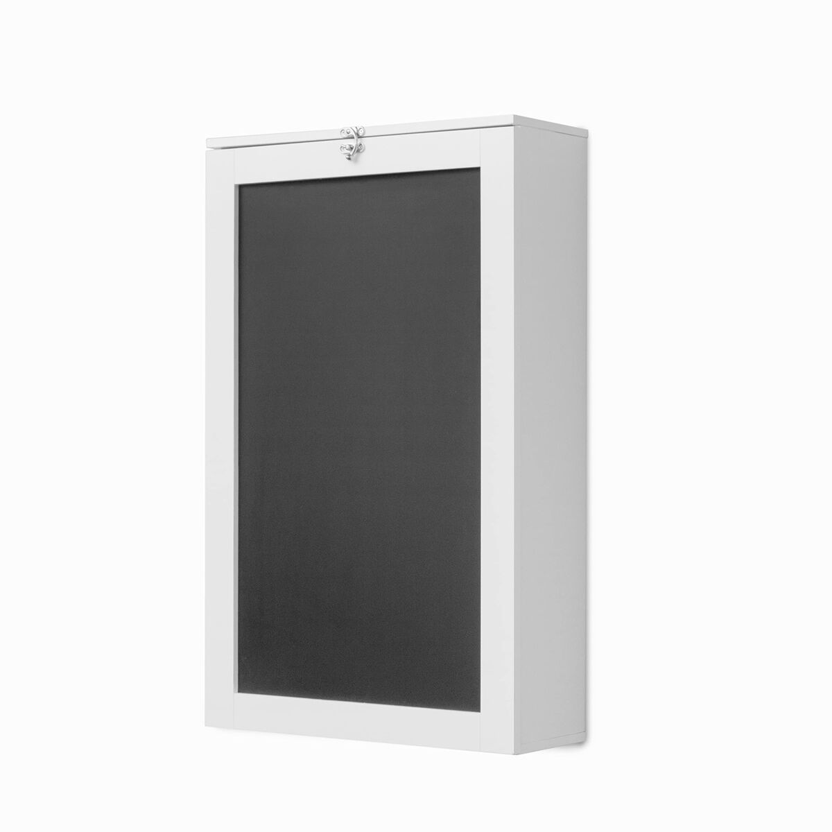 Πτυσσόμενο Γραφείο Τοίχου Woldy InnovaGoods Λευκό Ξύλο (Ανακαινισμένα A)