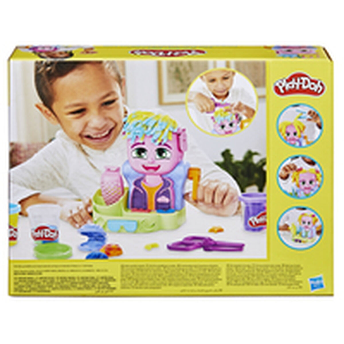 Παιχνίδι με Πλαστελίνη Hasbro Playdoh Aξεσουάρ 6 Δοχεία Κομμωτήριο