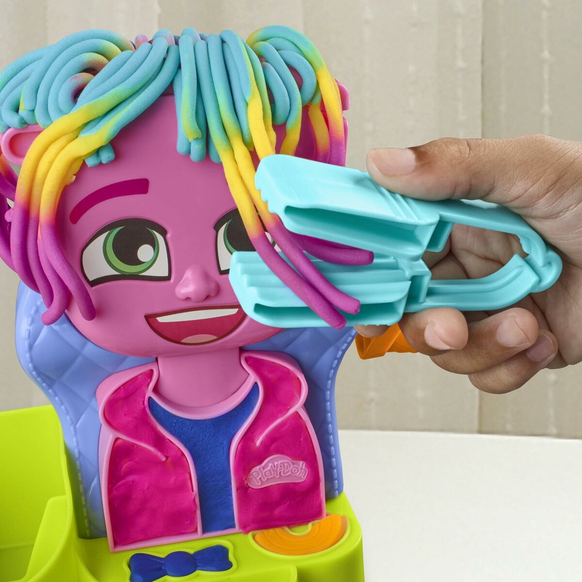 Παιχνίδι με Πλαστελίνη Hasbro Playdoh Aξεσουάρ 6 Δοχεία Κομμωτήριο