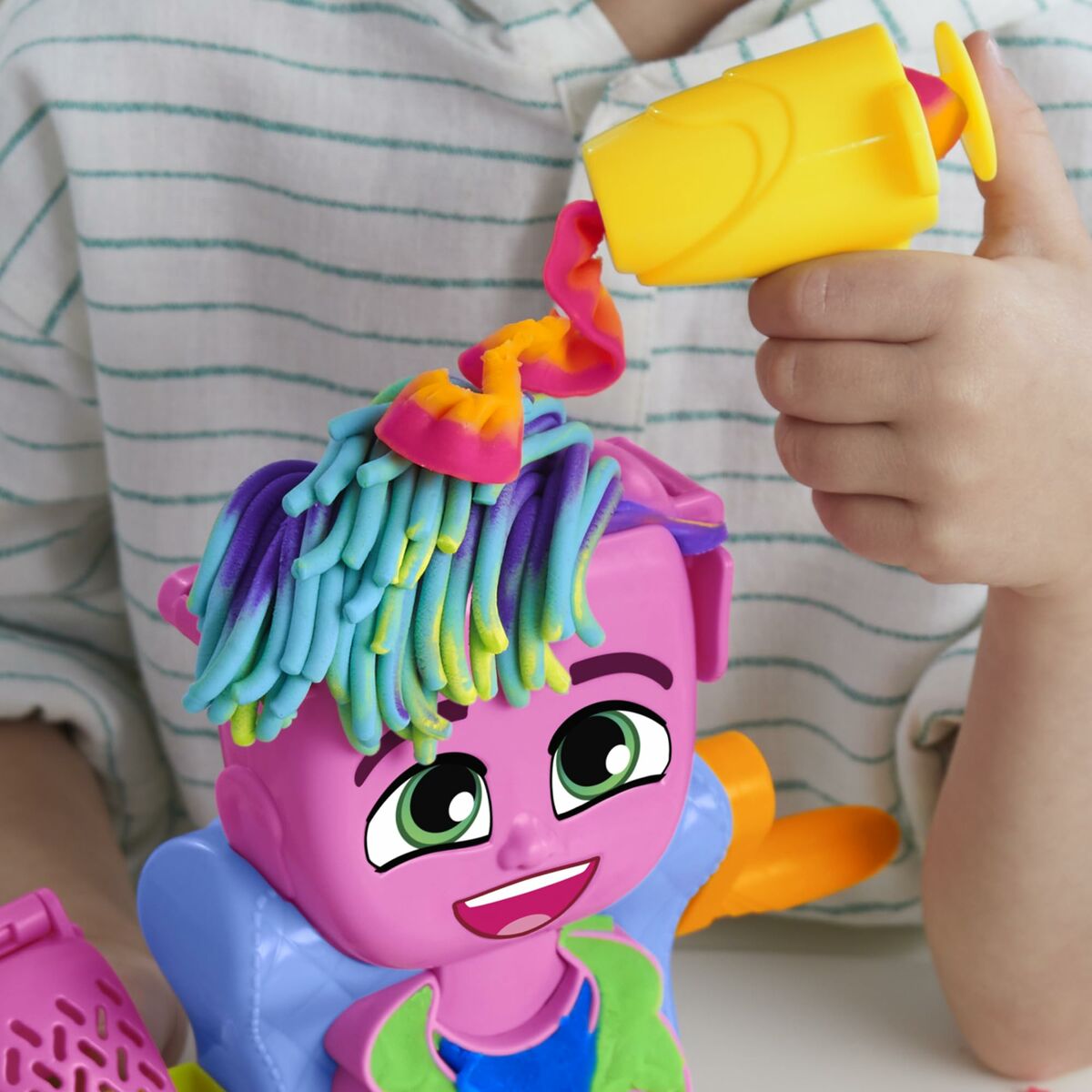 Παιχνίδι με Πλαστελίνη Hasbro Playdoh Aξεσουάρ 6 Δοχεία Κομμωτήριο