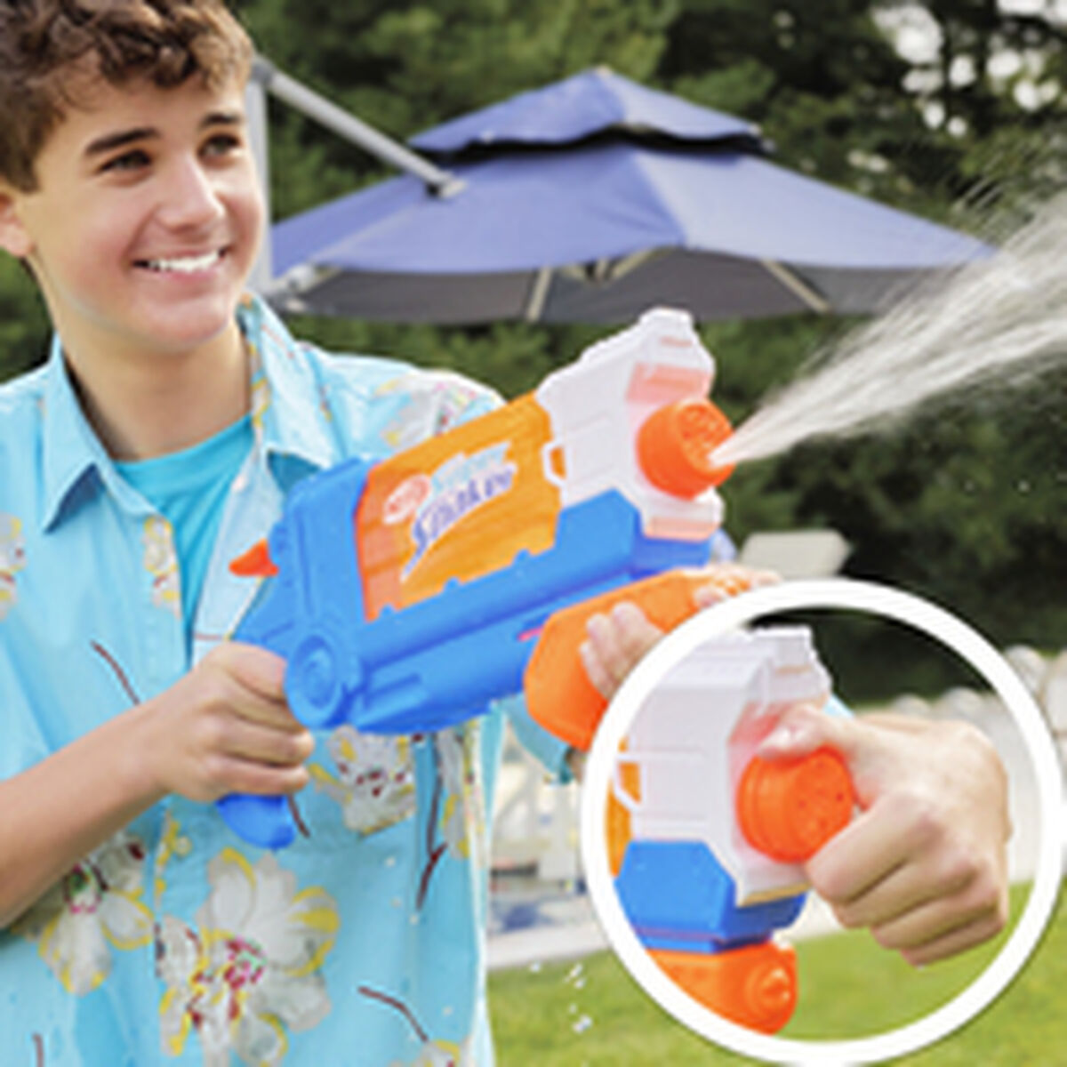 Νεροπίστολο Hasbro Nerf Super Soaker Soa Flip 21,5 x 45 cm