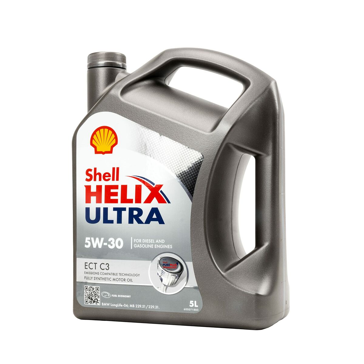 Λάδι Κινητήρα Αυτοκινήτου Shell Helix Ultra A10 ECT C3 5W30 C3 5 L