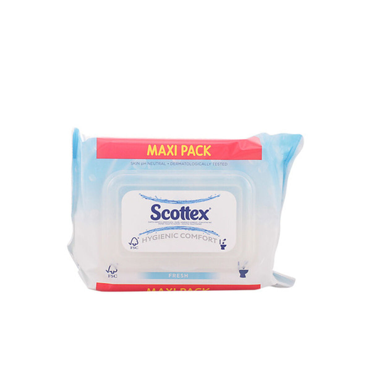 Υγρά Μαντηλάκια για την Προσωπική Υγιεινή Original Scottex Scottex (74 τεμ.)