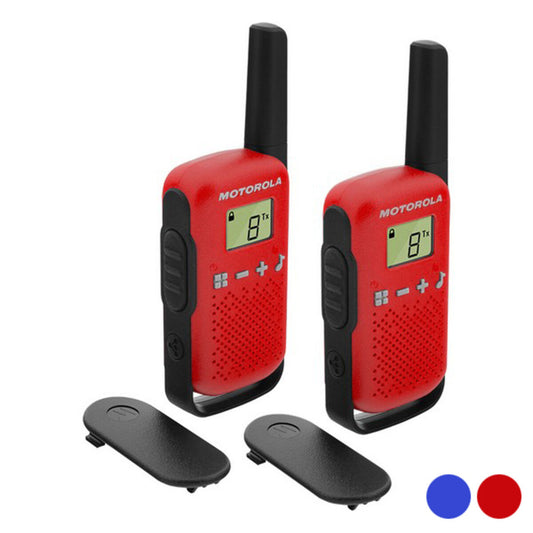 Walkie Talkie Motorola T42 Dual 1,3" LCD 4 km (2 pcs)